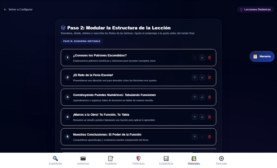 Constructor de lecciones
